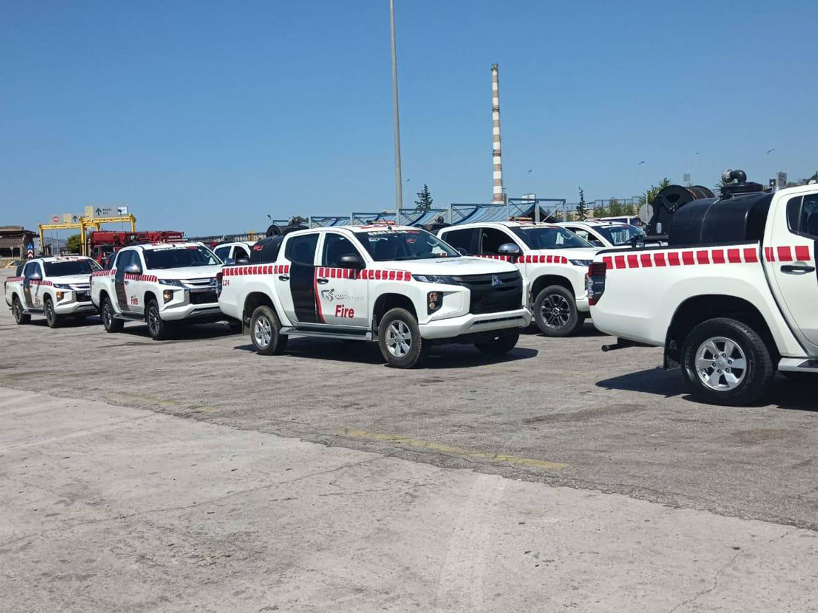 Πυροσβεστικό όχημα υψηλής πίεσης